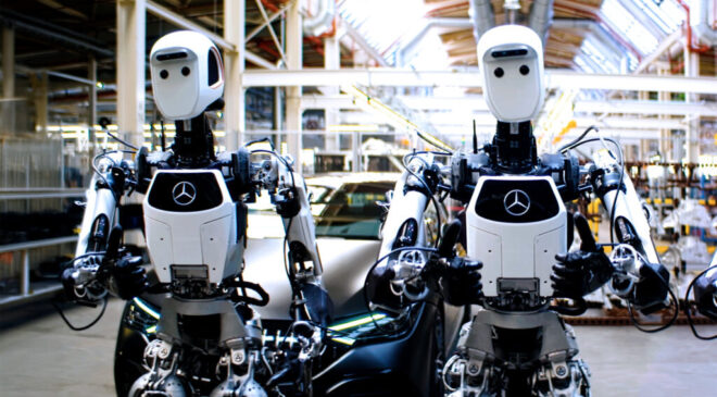 Deere ve Mercedes Benz’den İnsansı Robotlara Milyon Dolarlık Destek